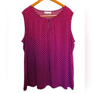 Liz Claiborne Sleeveless Top